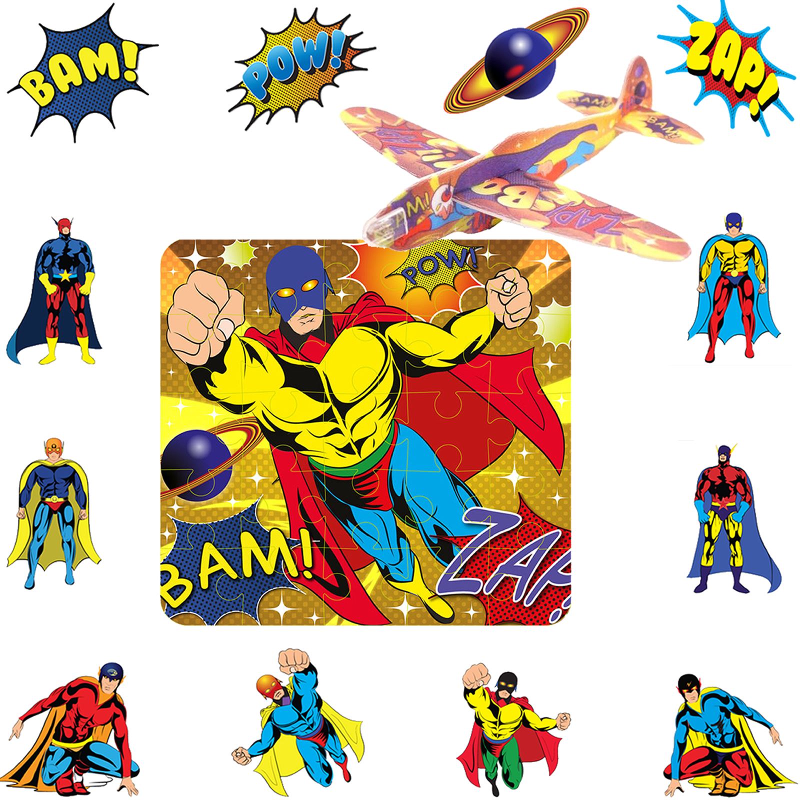 Boys Superhero Birthday Goodie Party Favors Bag Fillers Ideas Toys eBay