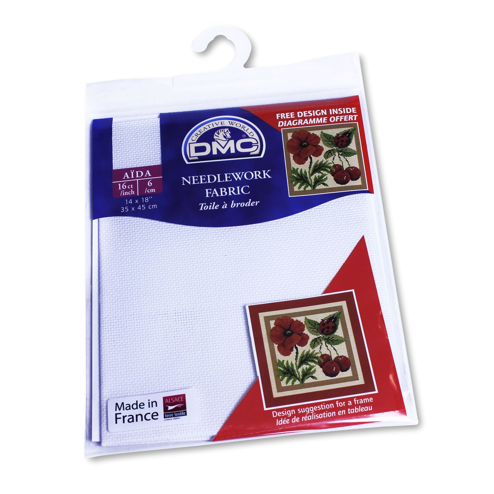 DMC Aida Needlework Fabric Cross Stitch Canvas Material eBay