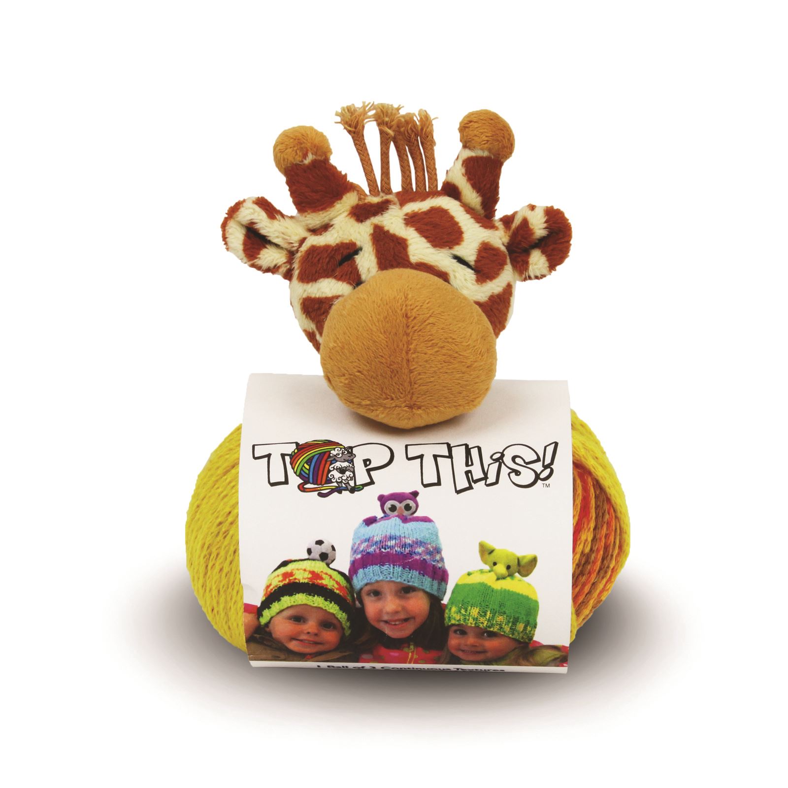 DMC Top This! Kids Hat Knitting Kits Characters Christmas Wool eBay