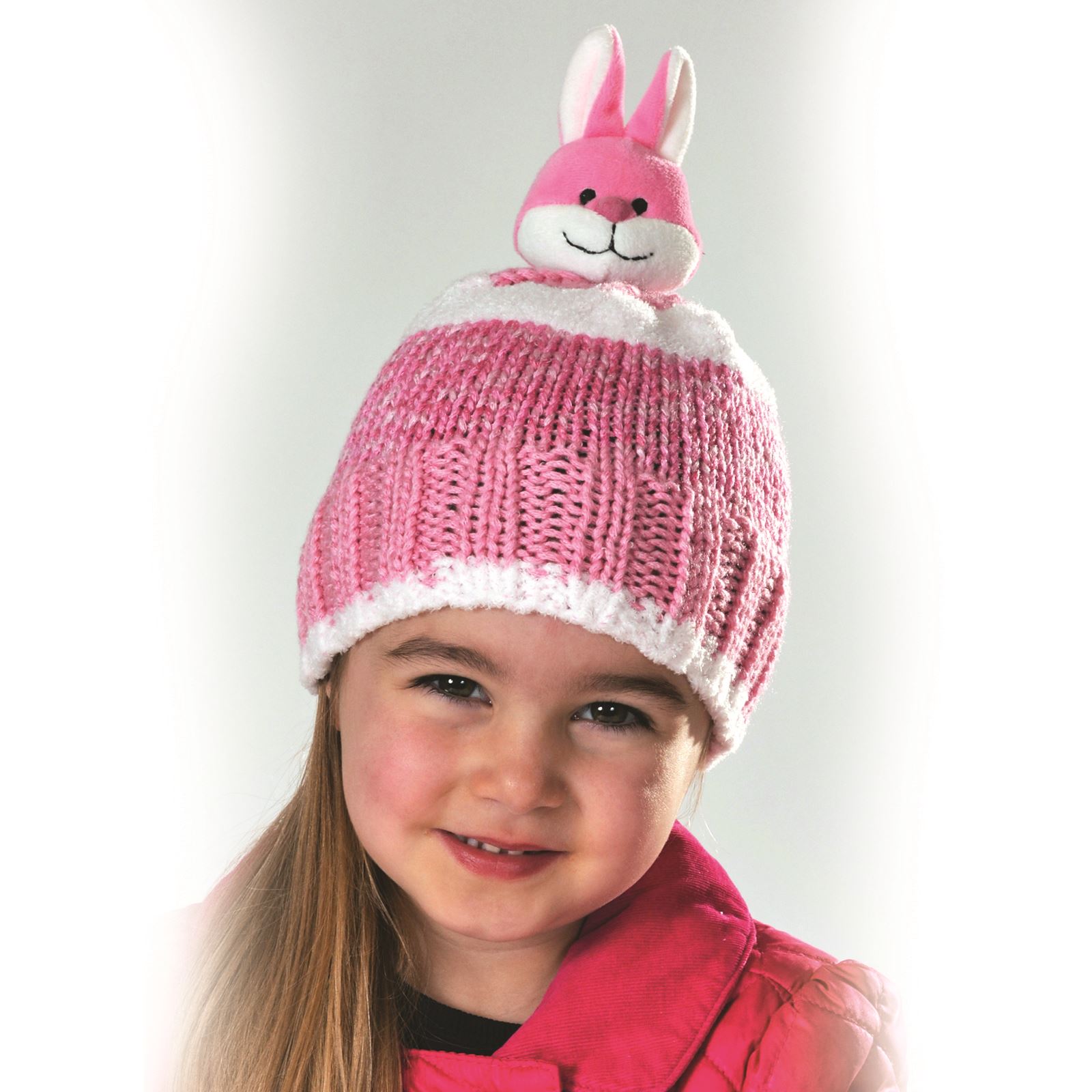 DMC Top This! Kids Hat Knitting Kits Characters Christmas Wool