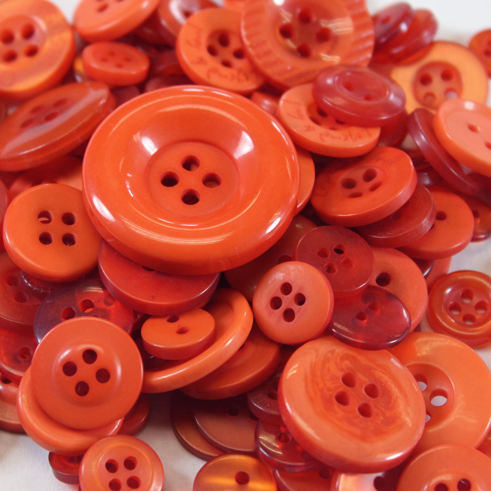 High Quality Coloured Plastic Buttons Assortment / Mix eBay