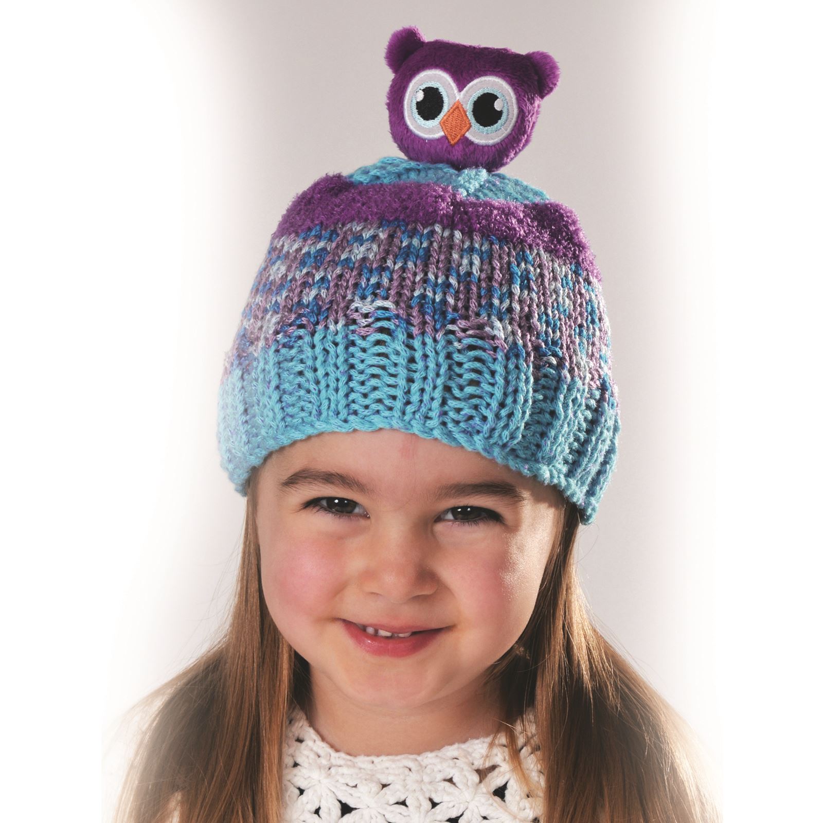 DMC Top This! Kids Hat Knitting Kits Characters Christmas Wool eBay