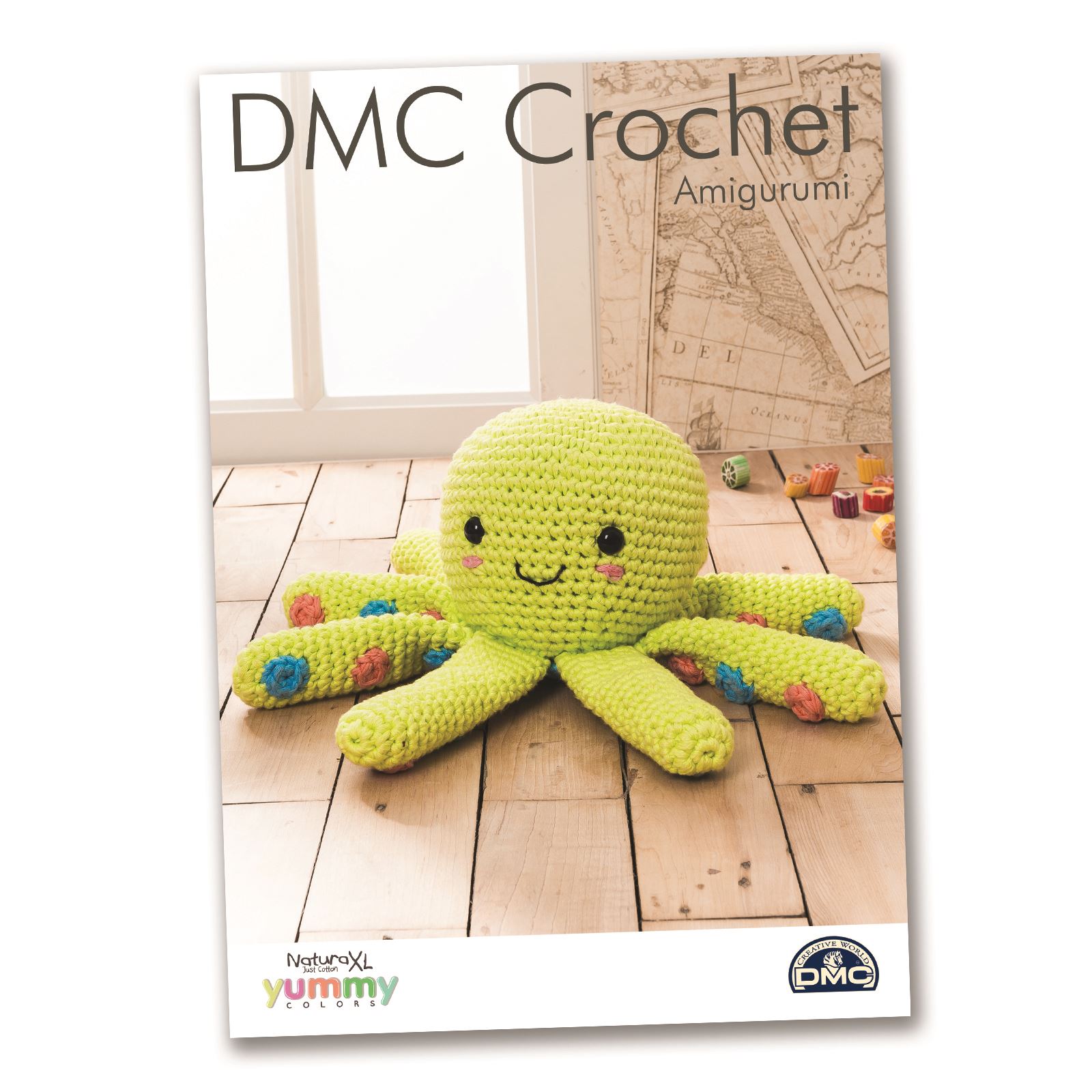 DMC Natura XL Yummy Crochet Patterns Amigurumi Home Decor ...