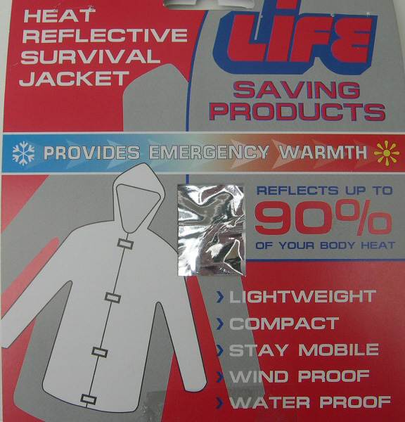 emergency survival jacket