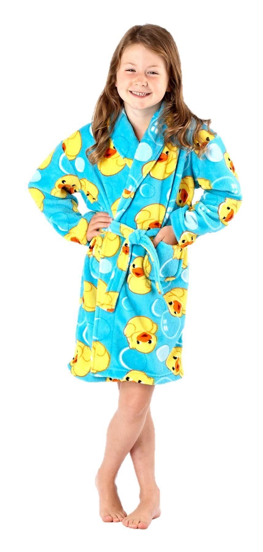 girls dressing gown bathrobe age 7 8 9 10 1 12 13 SUPER CUTE eBay