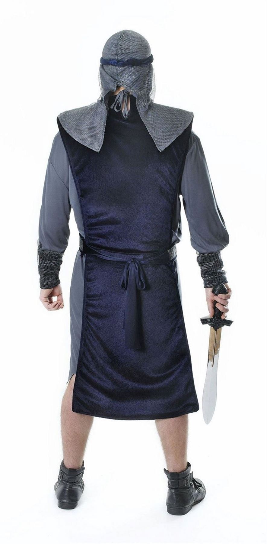 mens knight stag do joke rude fancy dress costume medieval flasher