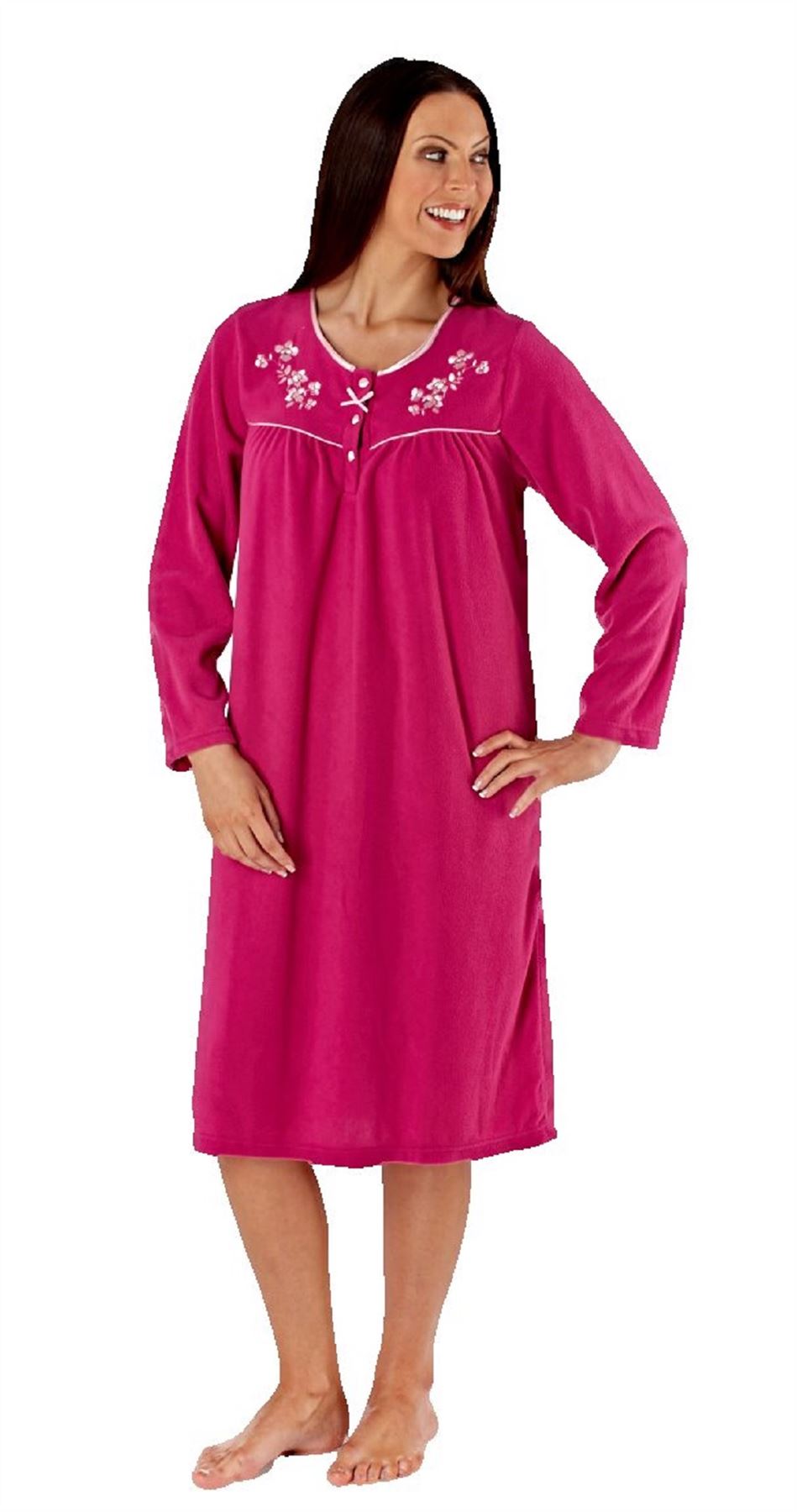 Camicia Da Notte Donna Oversize In Bambù | Lunga, Comoda, Con Tasche, Taglie Forti, Lavabile In Lavatrice - Foto 9