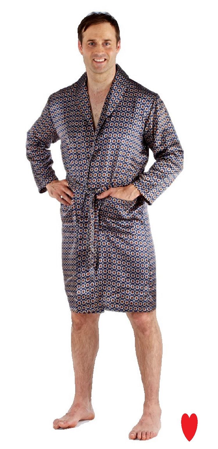 mens satin robe wrap dressing gown med large xl xxl eBay