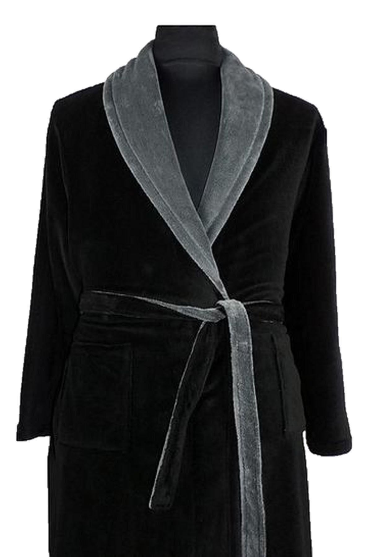 Quel Polaire Homme Peignoir Conseil Noir 3LSARcj54q