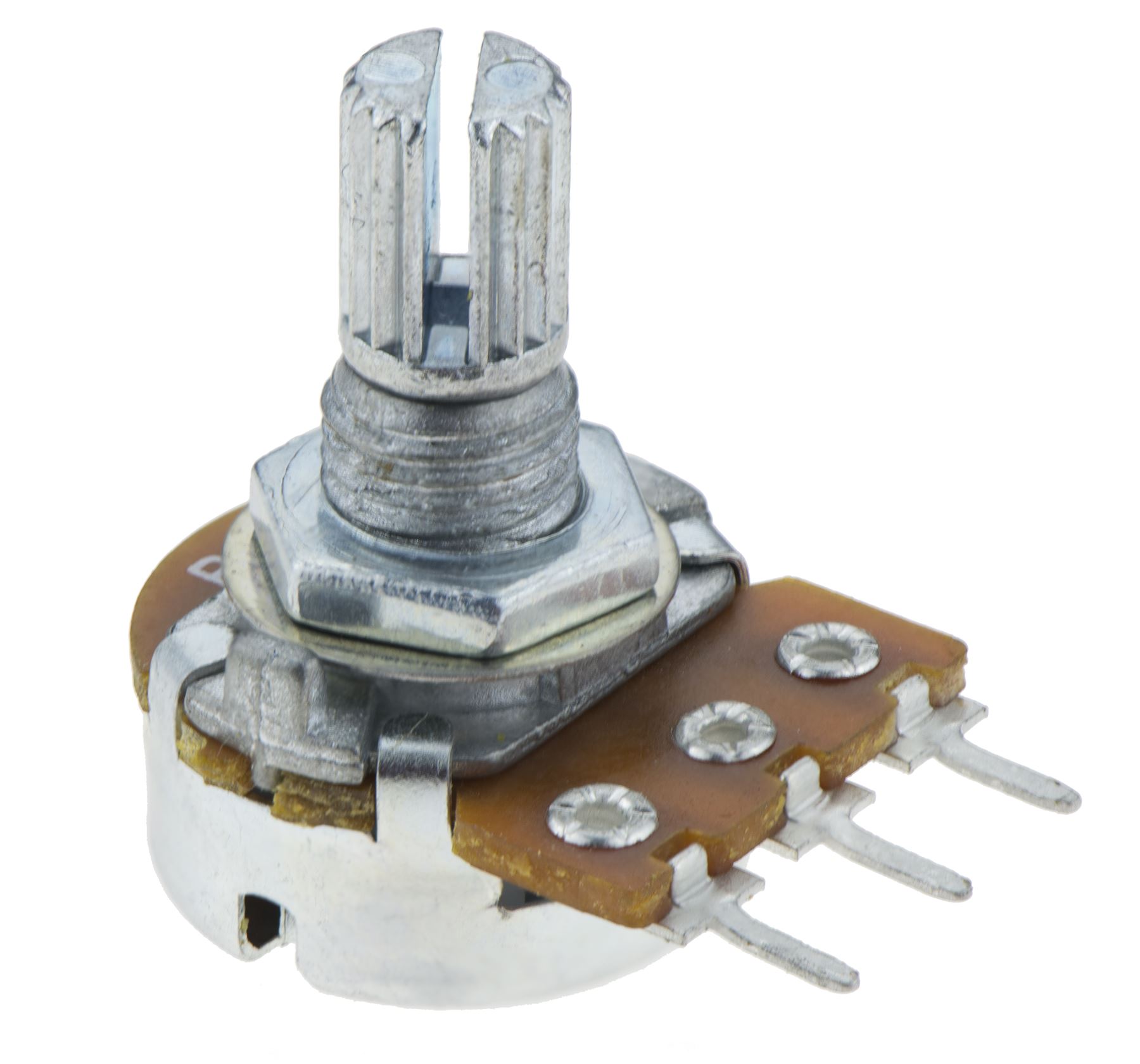 10K Logarithmic Log 16mm Splined Potentiometer Pot eBay