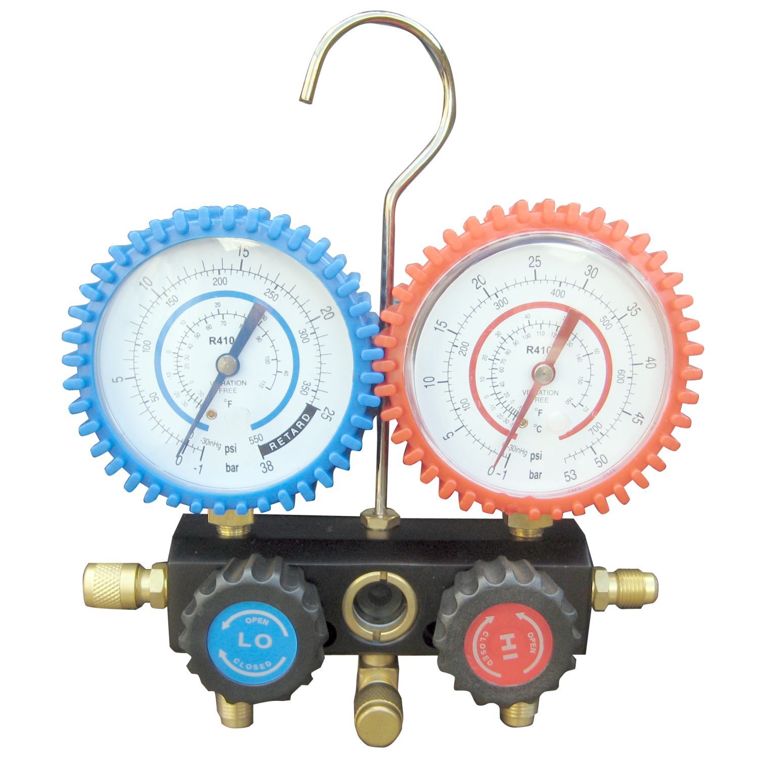 Refrigeration Air Conditioning 2 Way Manifold Gauge Sets and Hoses eBay