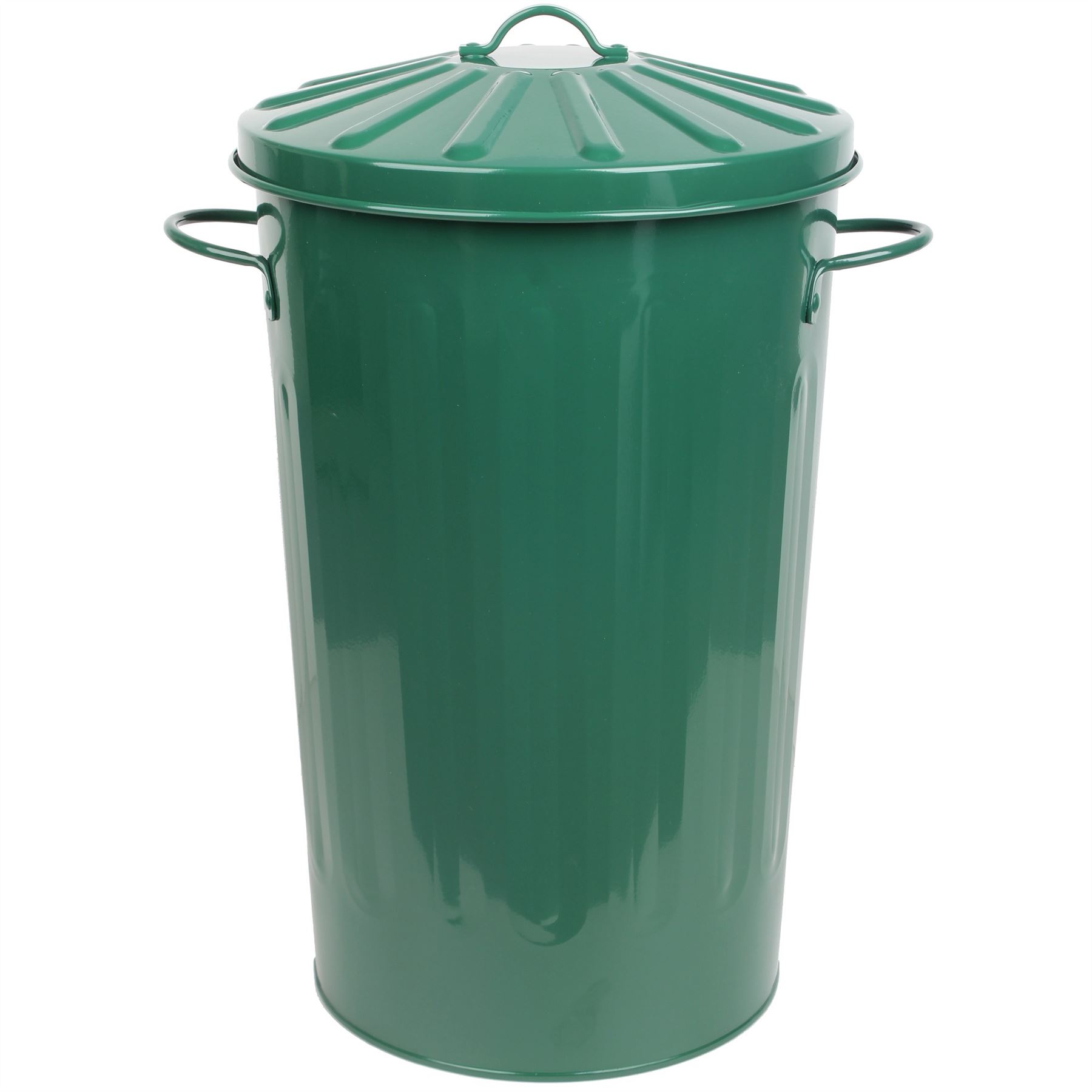 Metal 18 Litre Small Colour Recycle Dustbin Paper Rubbish Waste Bin