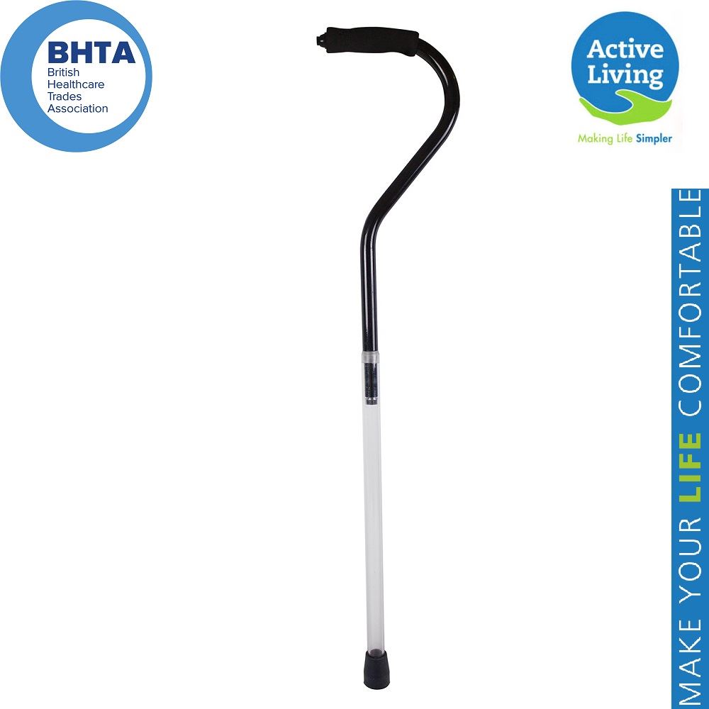 Walking Stick with Built in Guide Light /Torch Elderly Visibility