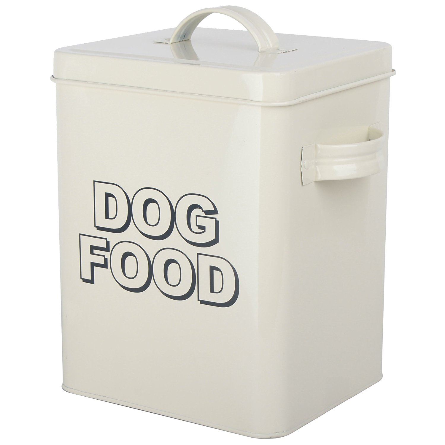 Vintage Classic Retro Dog Food Treats Storage Container Set Cream eBay