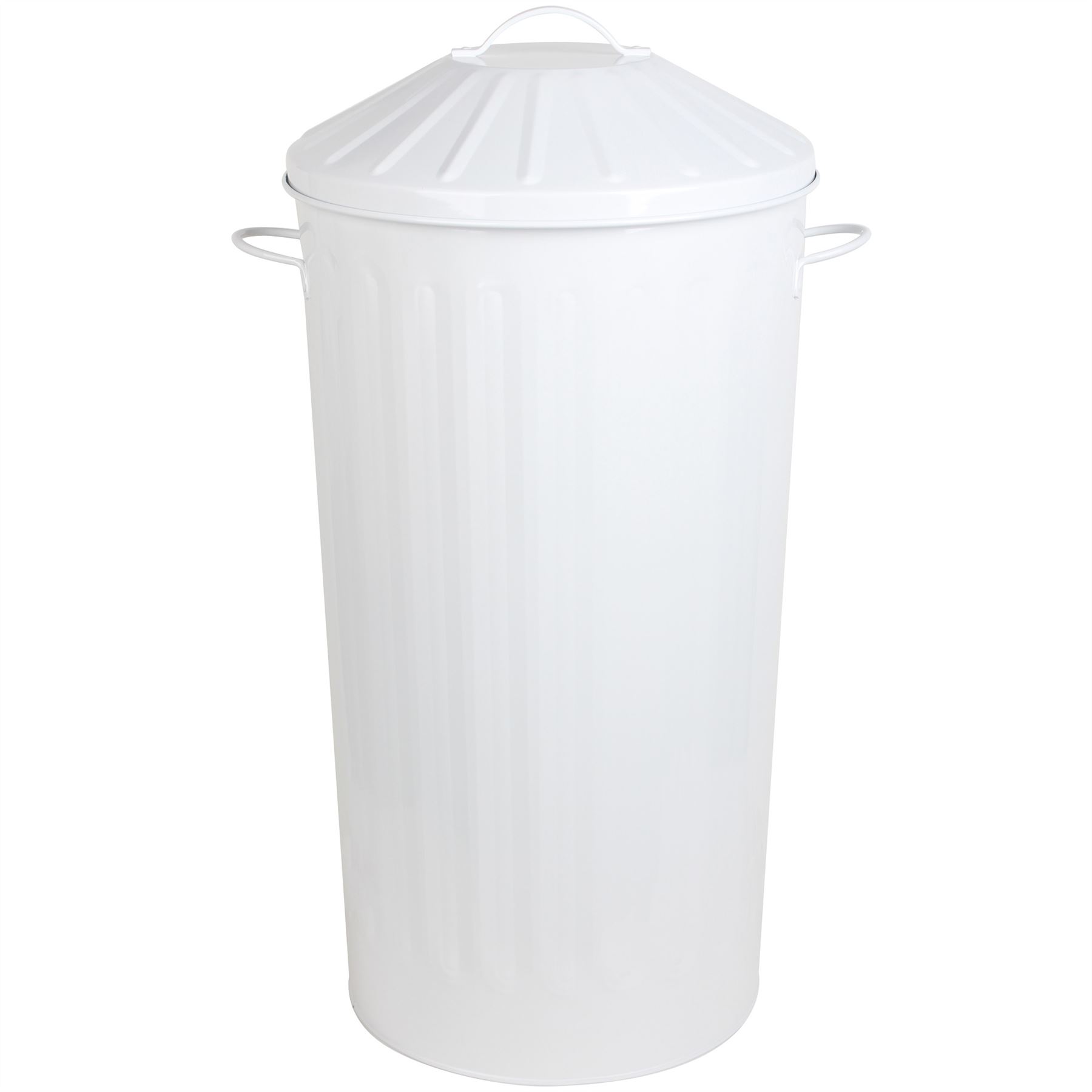 Metal 50 Litre Home Kitchen Colour Recycle Dustbin Rubbish Waste Bin