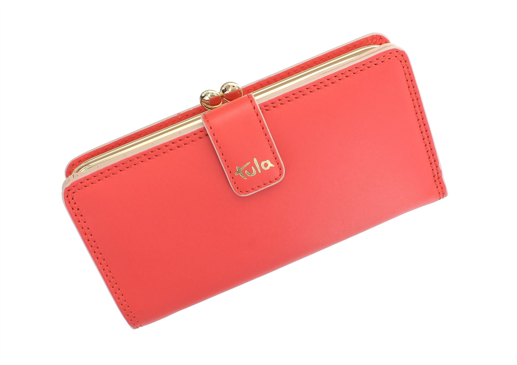 Tula SMOOTH ORIGINALS Ladies Leather Clip Top Frame Purse 7658 eBay