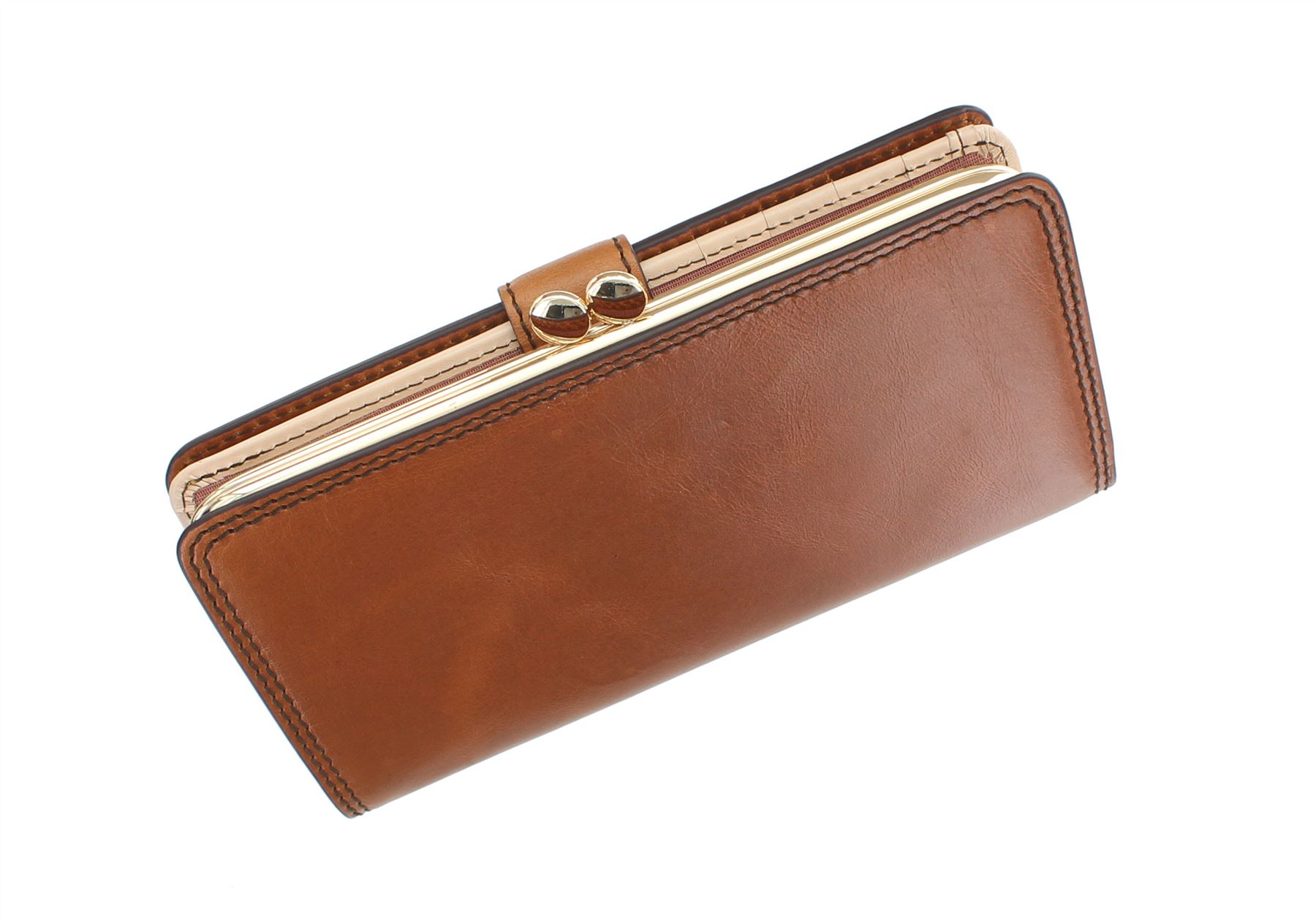 Tula SMOOTH ORIGINALS Ladies Leather Clip Top Frame Purse 7658 eBay