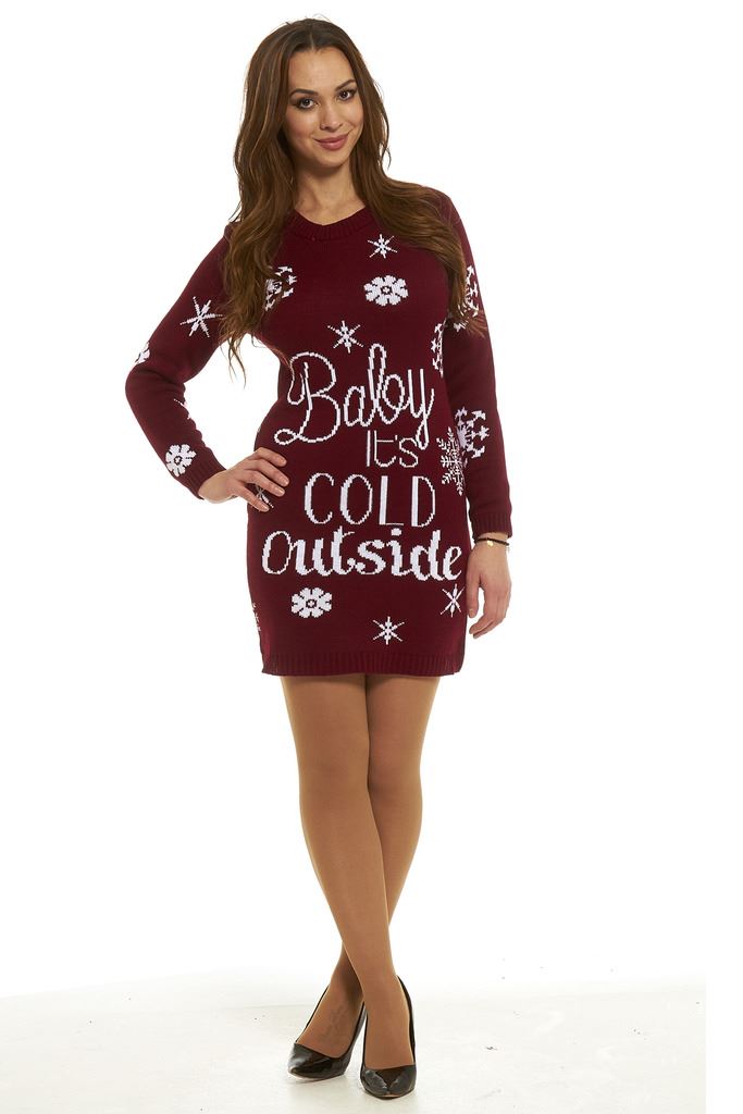new ladies womens novelty christmas knitted tunic womens christmas lists