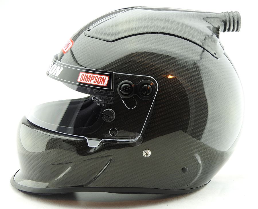 SIMPSON CARBON AIR INFORCER VUDO HELMET SNELL SA2010 ALL SIZES eBay