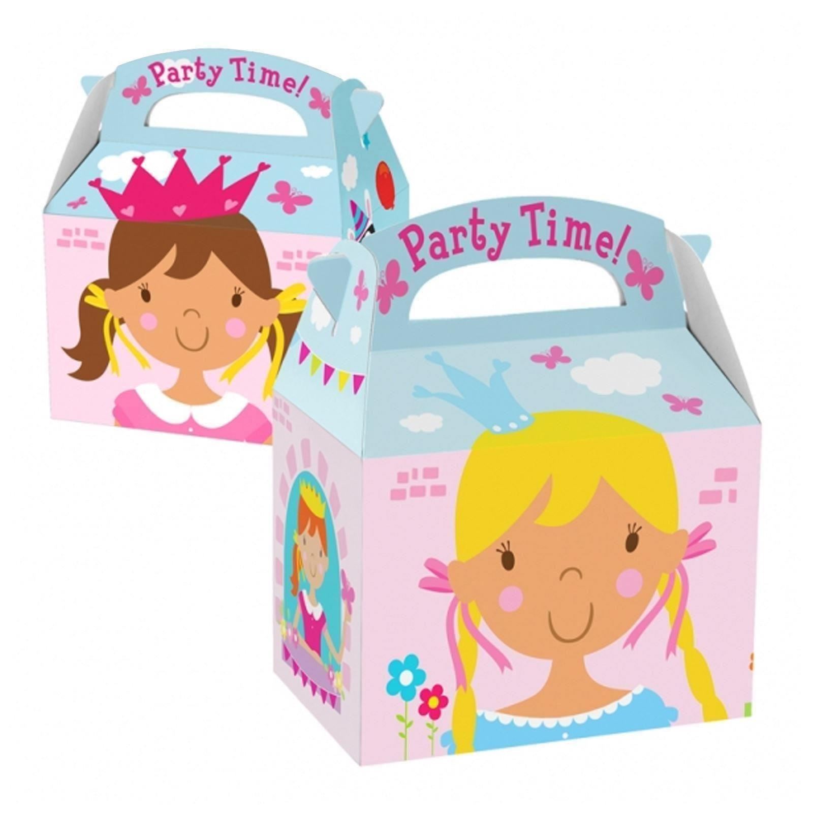 Childrens Kids Birthday Themed Lunch Box Wedding Party Food Gift Loot