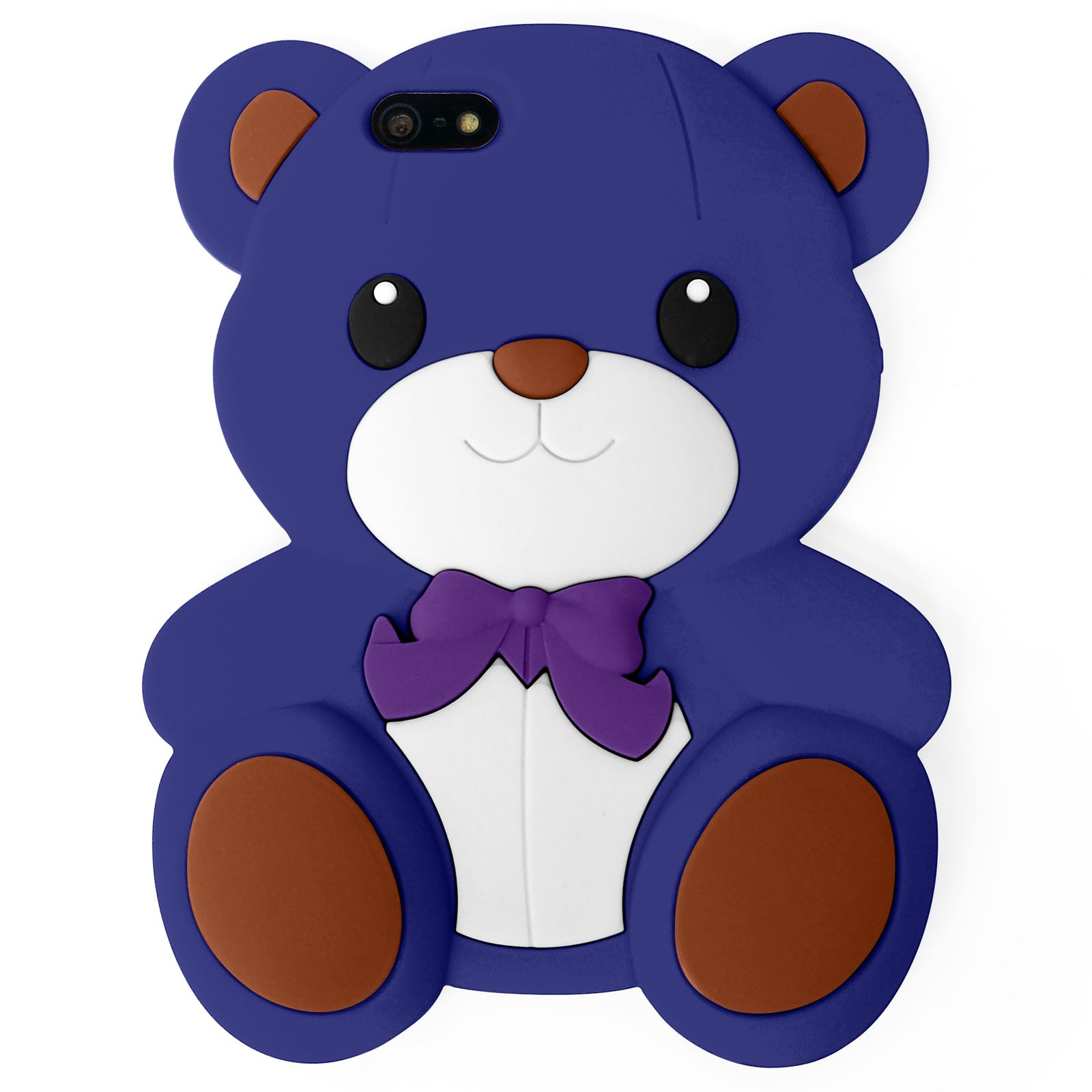Brand New Cute 3D Teddy Bear Ted Case Cover Back for fits Apple iPhone 5