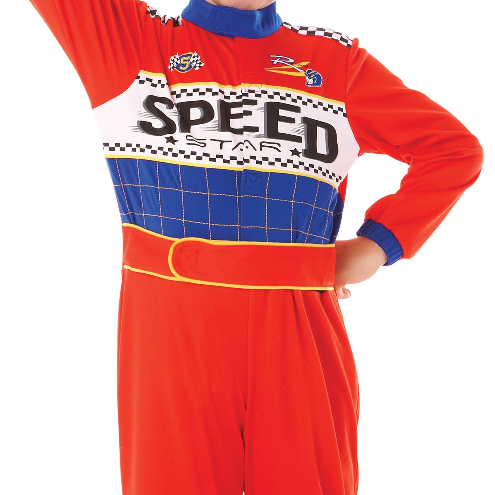 Boys Nascar Race Car Driver Speed Racer Boys Halloween Fancy Dress