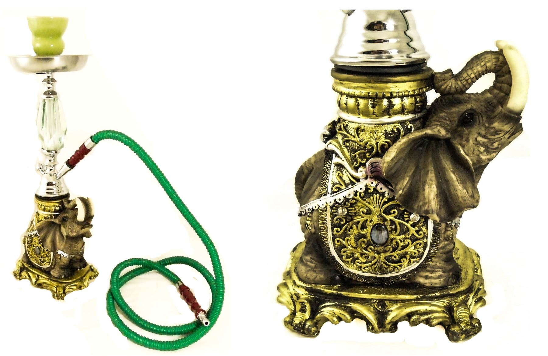 18 Inch Elephant Hookah/Shisha Single Pipe Water Naghile Bong Sheesha eBay