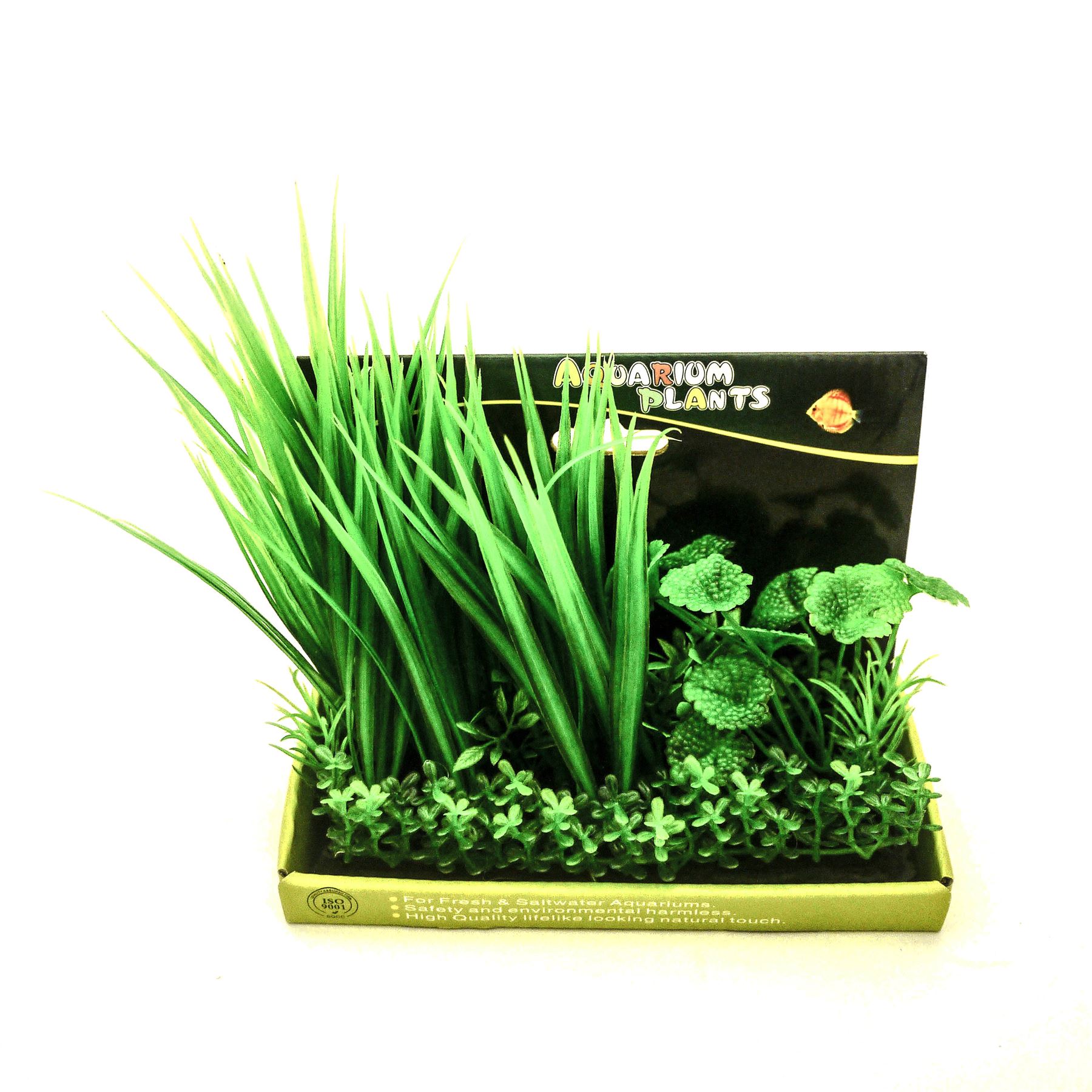 Artificial Aquarium Plant Cluster Fish Tank Decoration Ornament Plastic