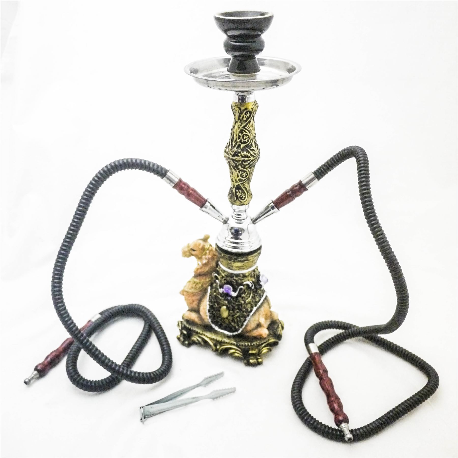 Animal Shisha Sheesha Hookah Nargila Single/Double Twin Pipe Elephant