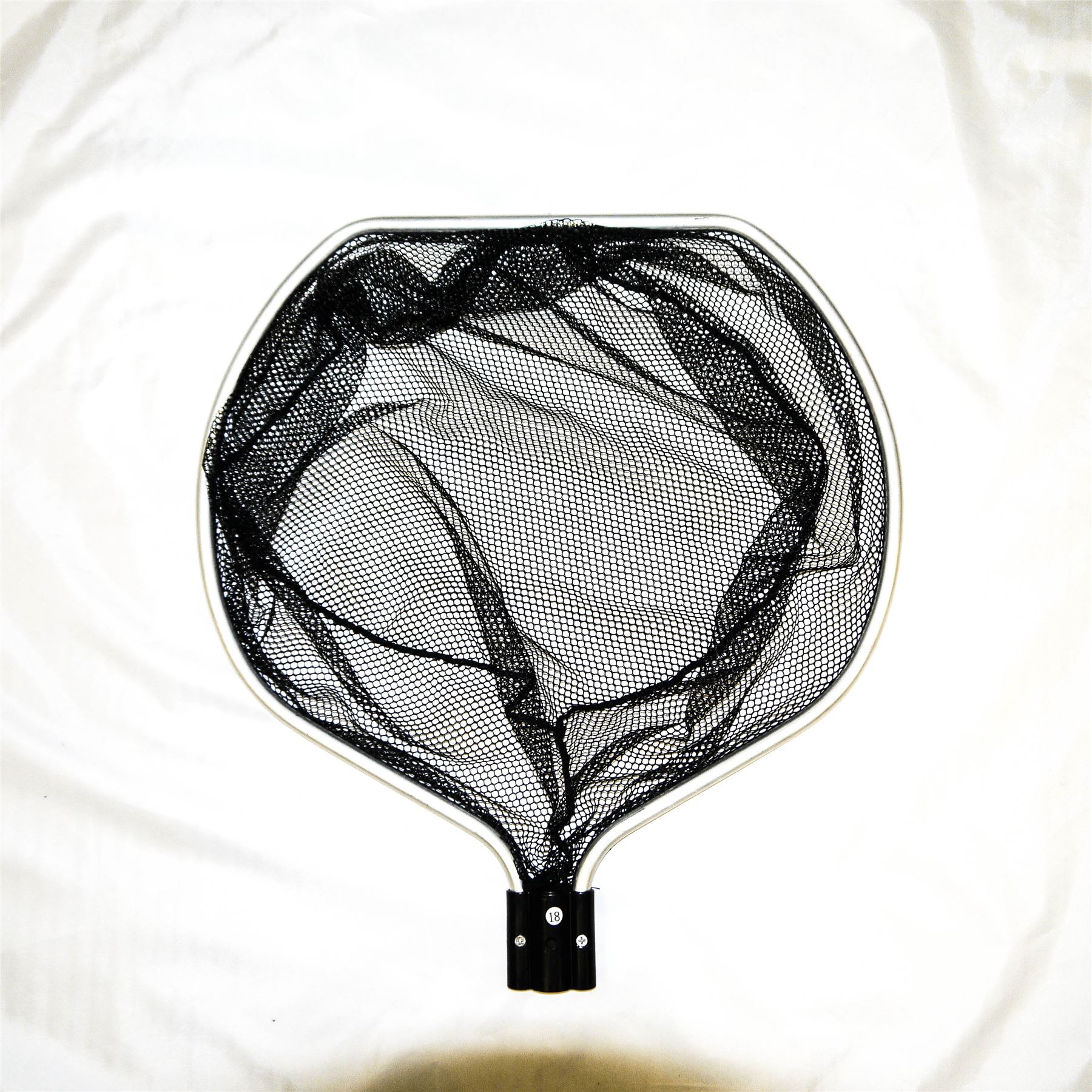 Flat/Round Head Nets + 2m Telescopic Pole Garden Koi Fish Pond Landing