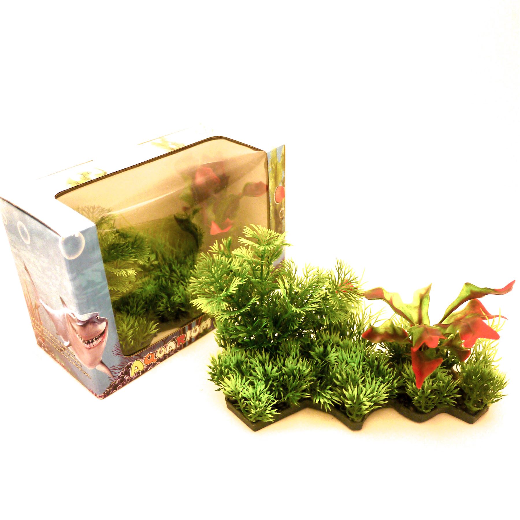 Artificial Aquarium Plant Cluster Fish Tank Decoration Ornament Plastic