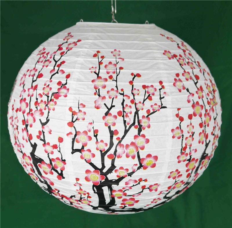 Traditional Chinese Paper Hanging Lantern Tree Blossom x 2 eBay