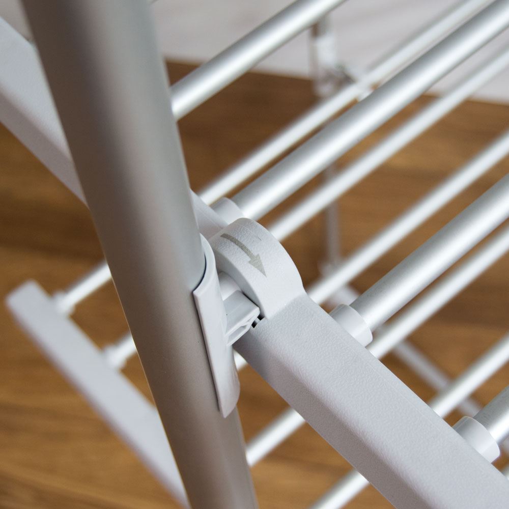 Portable Heated Clothes Airer Folding Indoor Laundry Washing Dryer