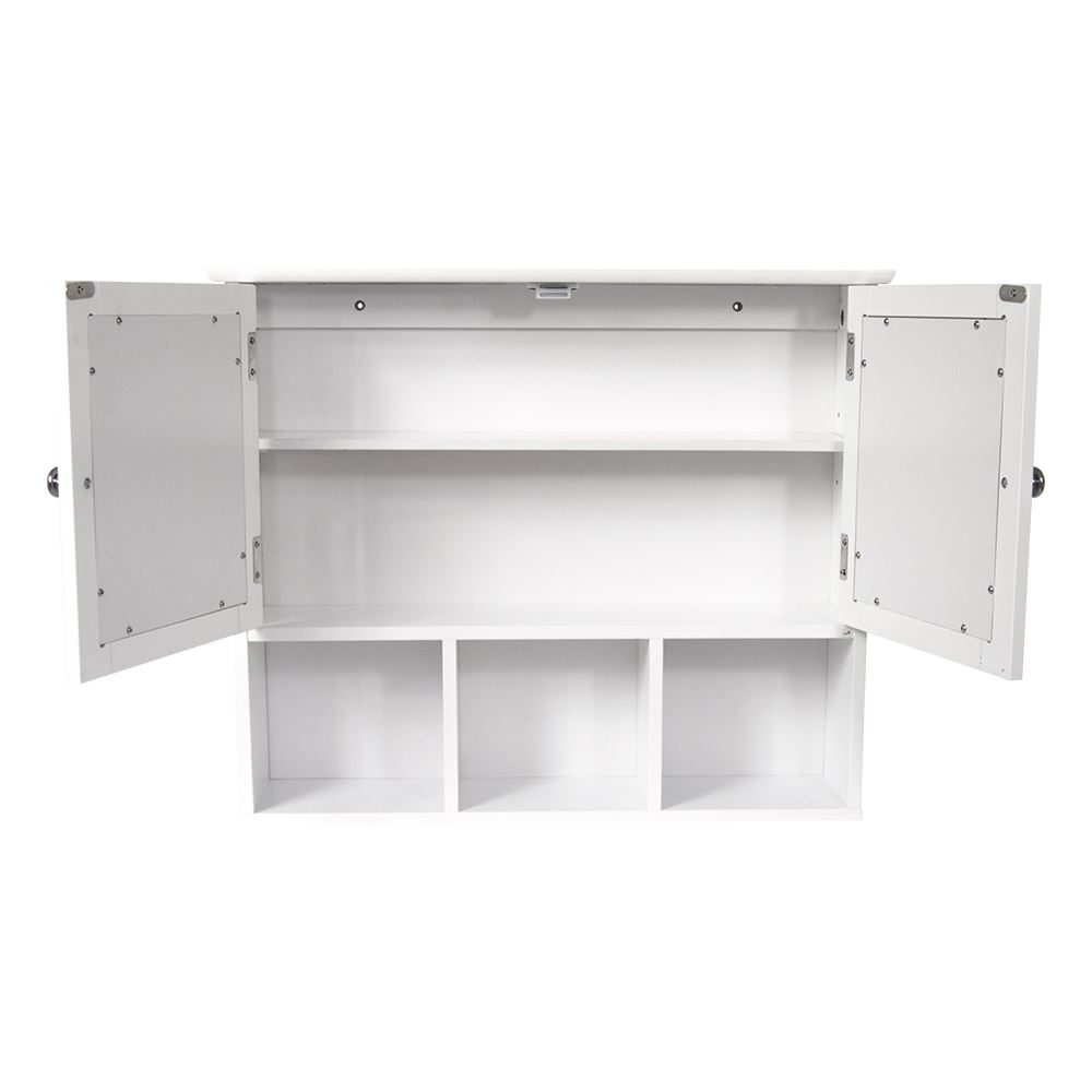 Vienna single door mirrored cabinet