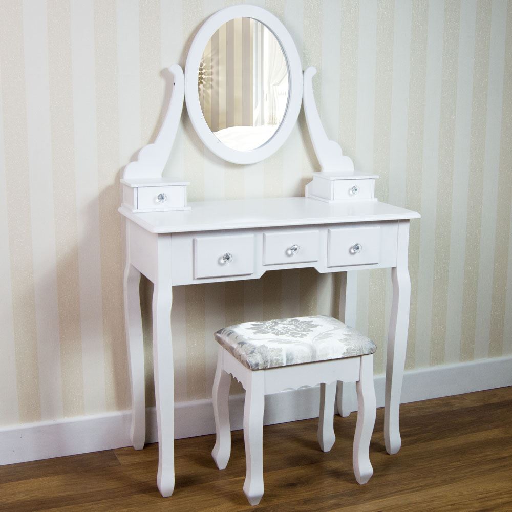 White Bedroom Desk | nishano dressing table drawer stool mirror bedroom makeup White Bedroom Desk | nishano dressing table drawer stool mirror bedroom makeup