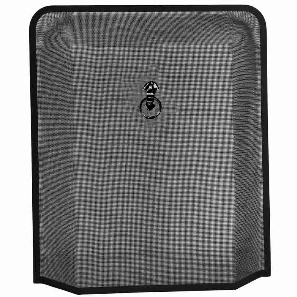 Fire Guard Freestanding Panel Spark Fireplace Screen Protector Safety