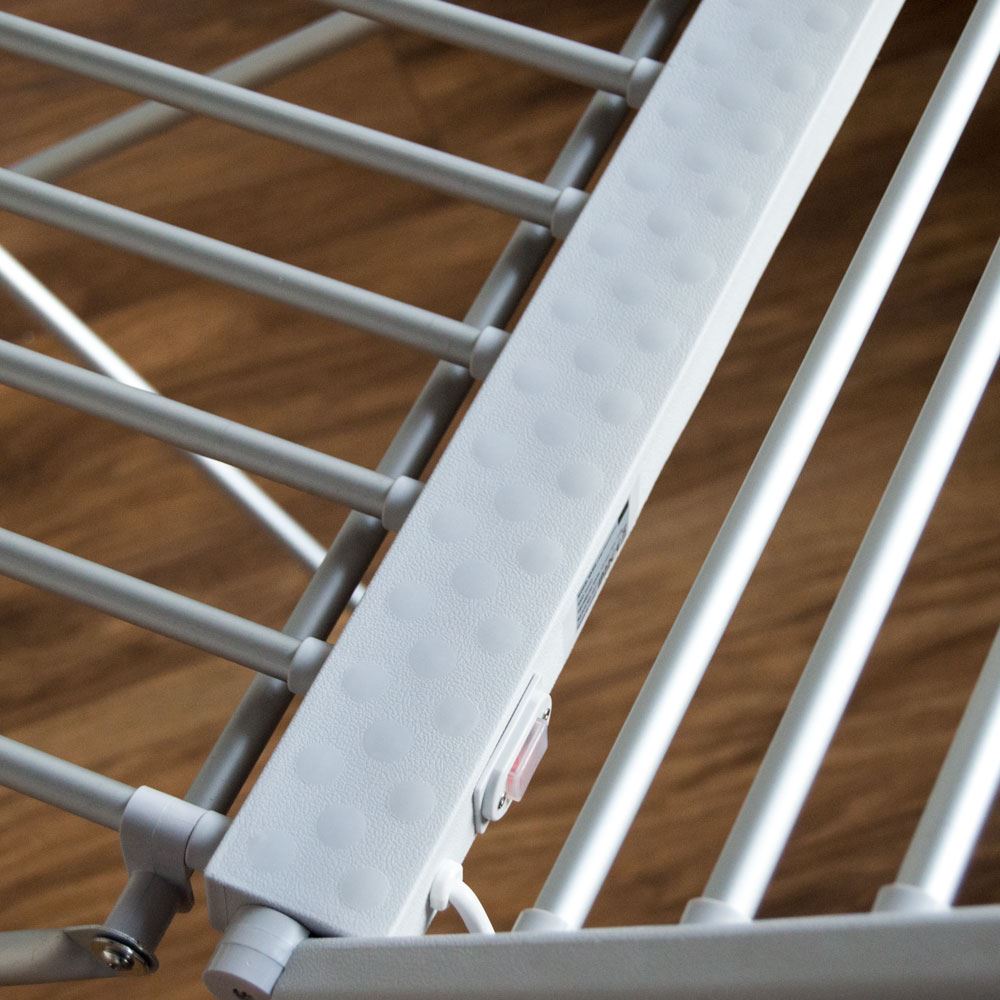 Portable Heated Clothes Airer Folding Indoor Laundry Washing Dryer