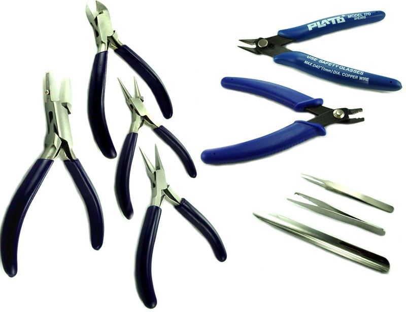 Set of 9pc Beading Tools Bead Kit Jewelry Making Tools