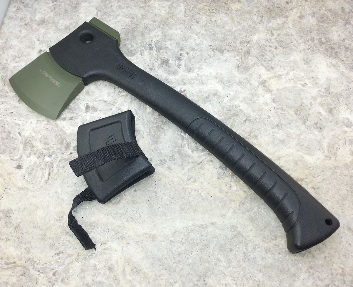 13" BUCK AXE TACTICAL HUNTING AXE CAMPING THROWING BATTLE HATCHET