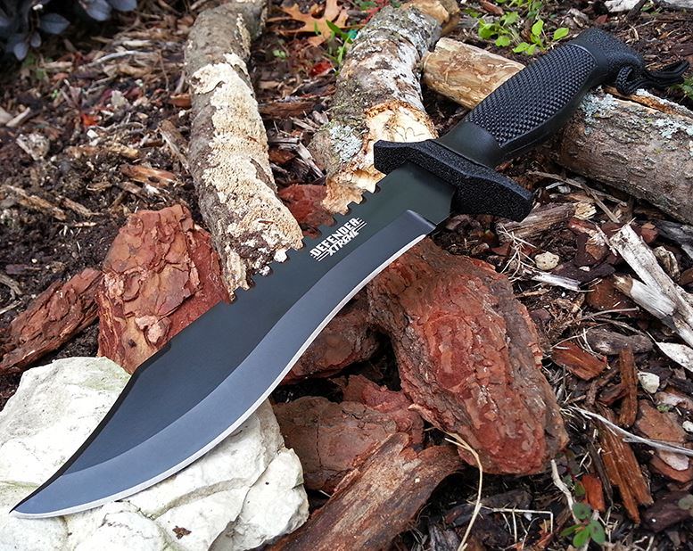 12" TACTICAL BOWIE SURVIVAL HUNTING KNIFE w/ SHEATH MILITARY Combat