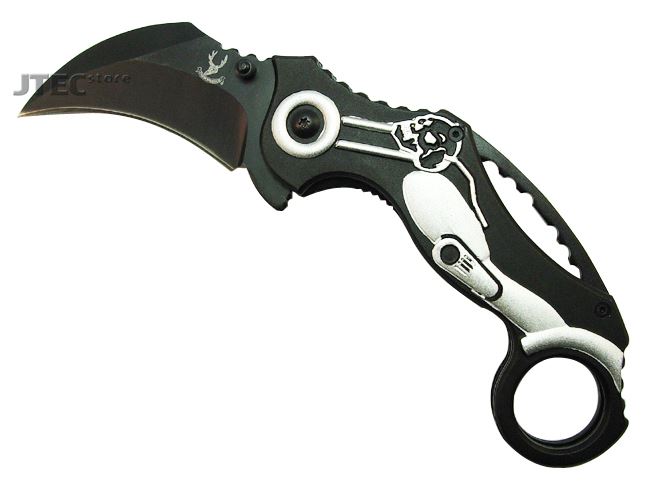 8" Chopper Spring Assisted Knife BIKER Knives Motorcycle Pocket Folding