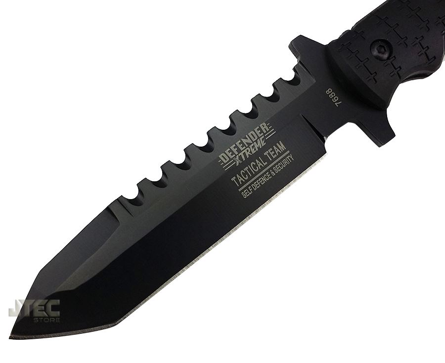 9" Navy Seals Tactical Combat Bowie Knife W Sheath Military Fixed Blade