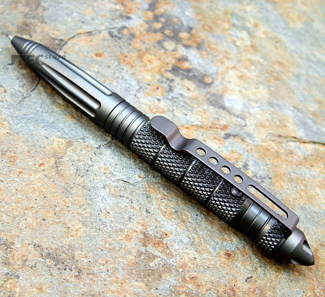 JTEC Aluminum Tactical Pen GLASS BREAKER / KUBATON Self Defense Titanium JC003G eBay