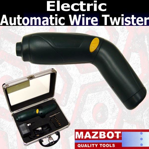 Mazbot Electric Automatic WIRE TWISTER with 1/8" chuck eBay