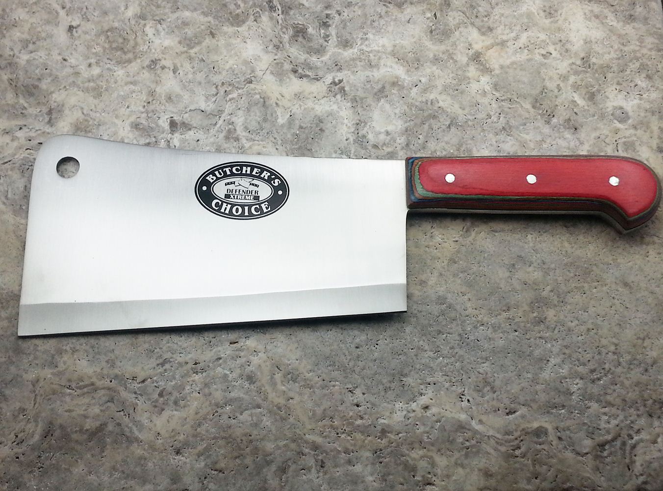 13.25" NEW HIGH QUALITY HEAVY DUTY MEAT CLEAVER PRO GRADE BUTCHER KNIFE