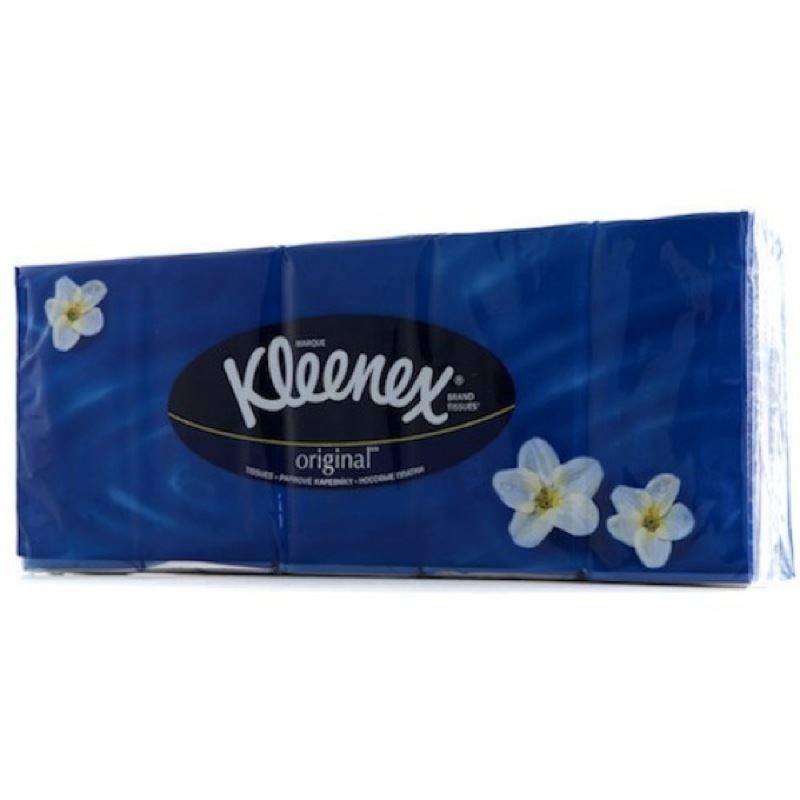 Kleenex Original Pocket Tissues (10 Pack) - Pack Of 3