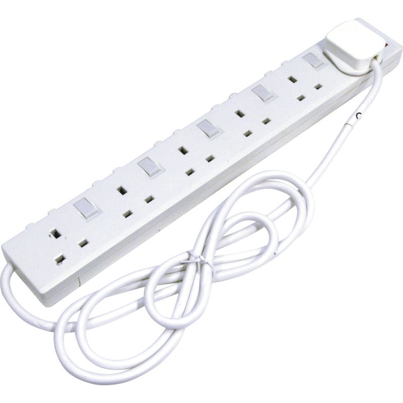 1 4 6 10 Gang Extension Lead Cable 2m 5m 10m Tower Surge Switch Remote