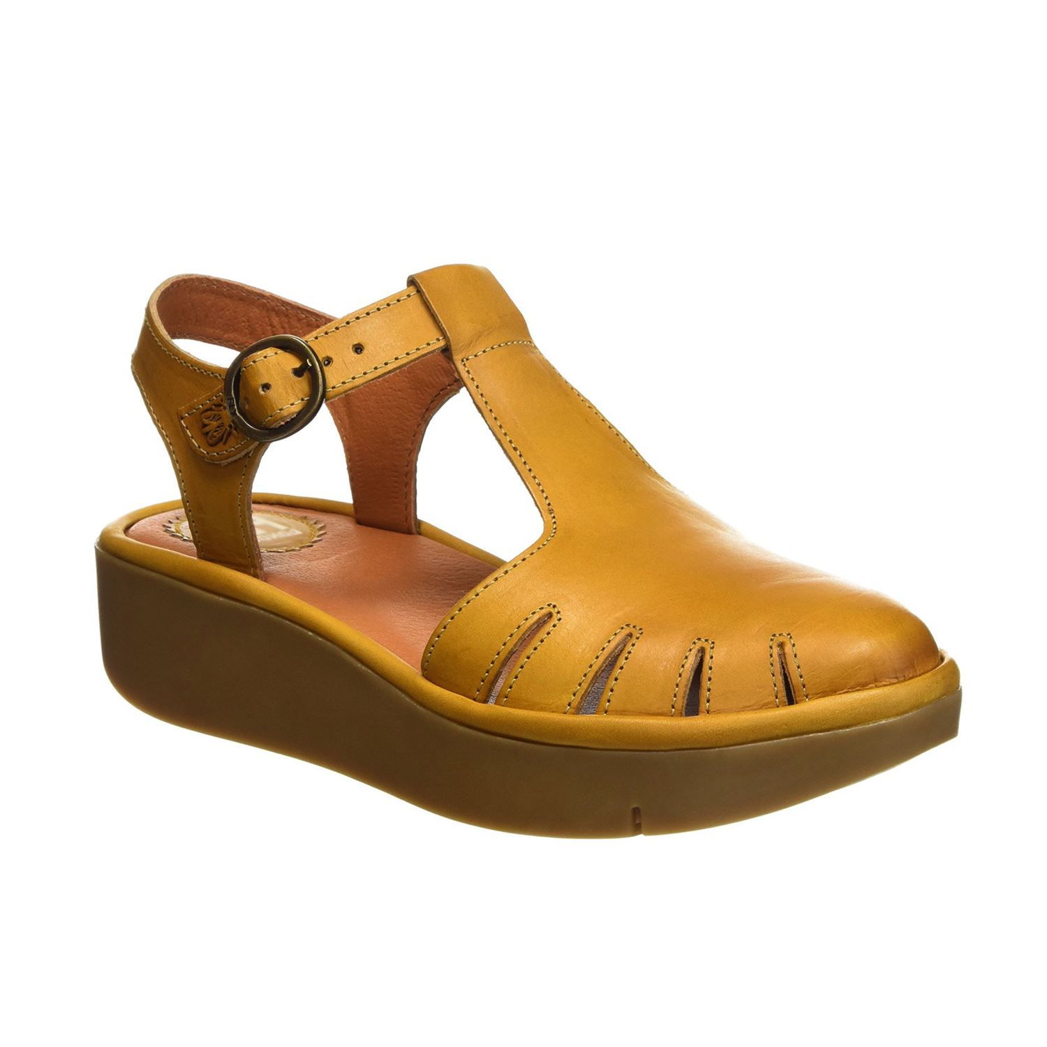 Fly London Jary645 Mustard Womens Shoes