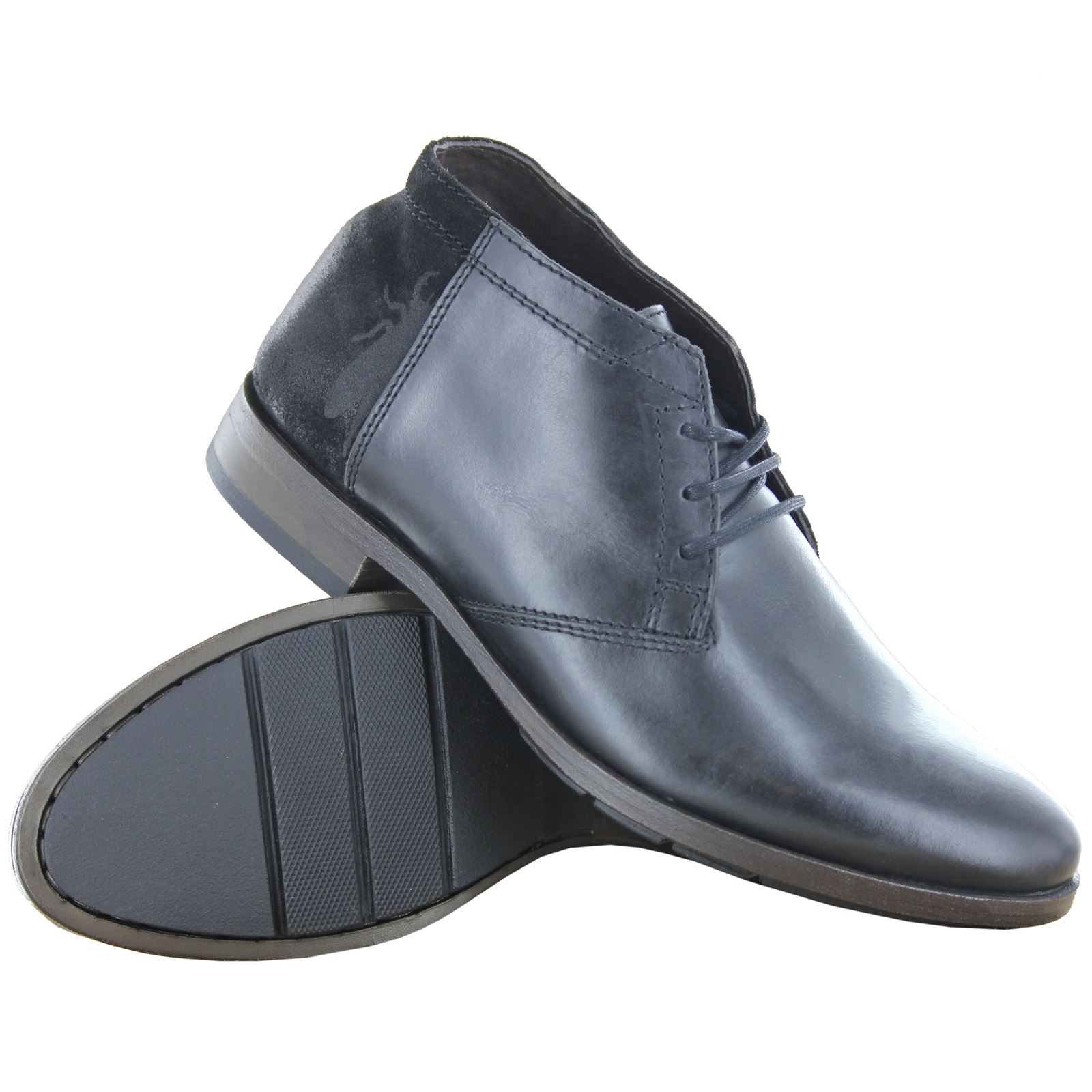 Fly London Peet Leather Mens Shoes eBay