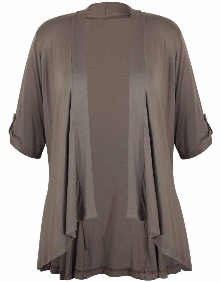 plus size short sleeve open cardigan
